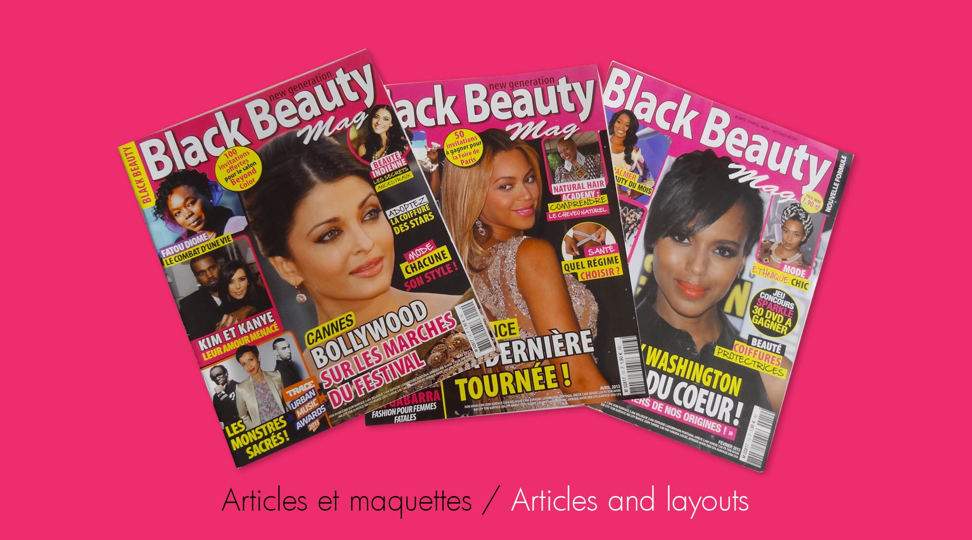  couv magazine Black beauty magazine 