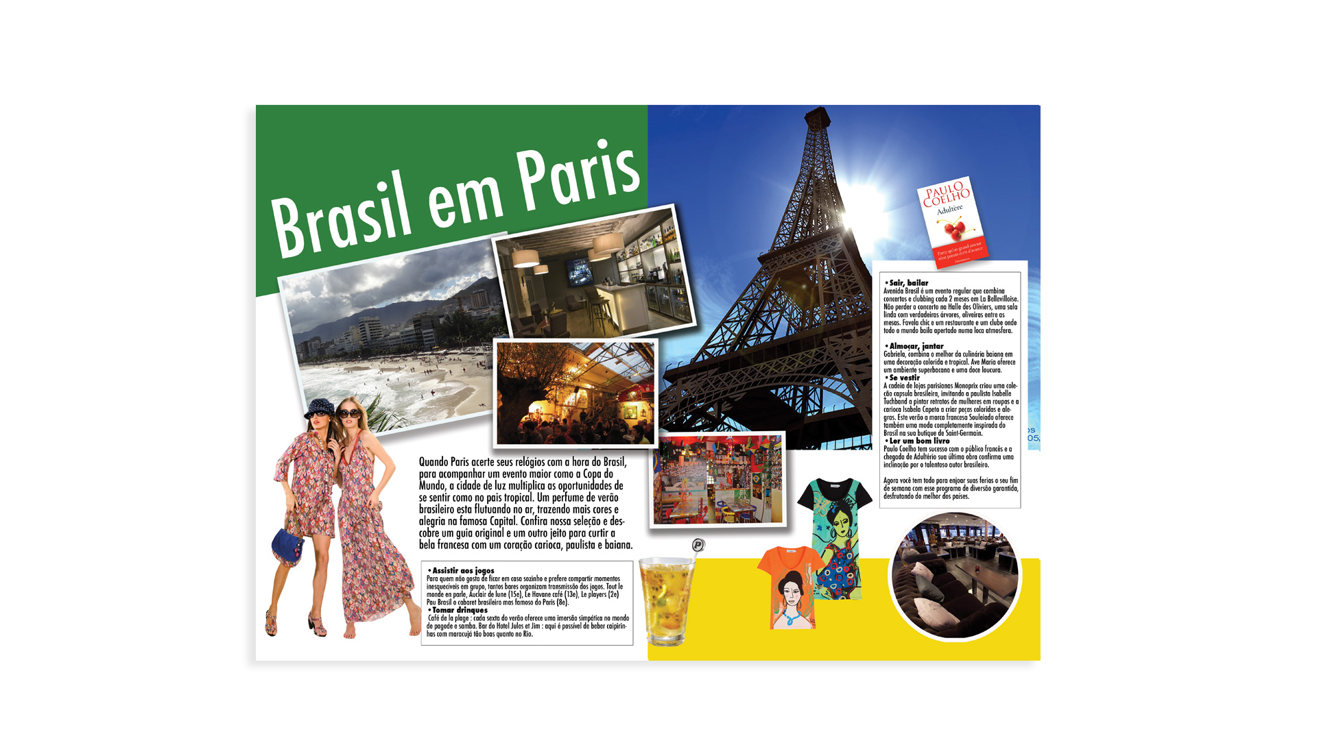  article sur le Brésil à Paris